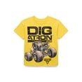 thumbnail image 2 of Monster Jam Toddlers’ Digatron Cotton Graphic Tee with Short Sleeves, Sizes 12M-5T, 2 of 9