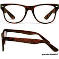 thumbnail image 2 of GRINDERPUNCH Blue Light Reading Glasses High Magnification Strong Reading Power Readers For Men Woman - 2 Pack Tortoise, 4.50, 2 of 6