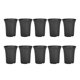 thumbnail image 1 of 10PcsBlack Round Flower Pots High Waist Deep Pots Are Perfect for Indoor and Outdoor Plants Seeds Vegetables, 1 of 5