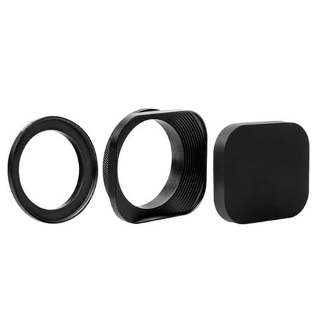 CIYISON Essential Lens Hood Assortment for Photographers Aluminum Lens Shade Cover