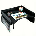thumbnail image 2 of 1pc Portable Car Seat Tray, Stroller Tray, Travel Car Storage Bag, 2 of 5