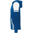 thumbnail image 3 of Holloway Sportswear XL Boys RETRO GRADE JACKET Royal/White 229661, 3 of 5