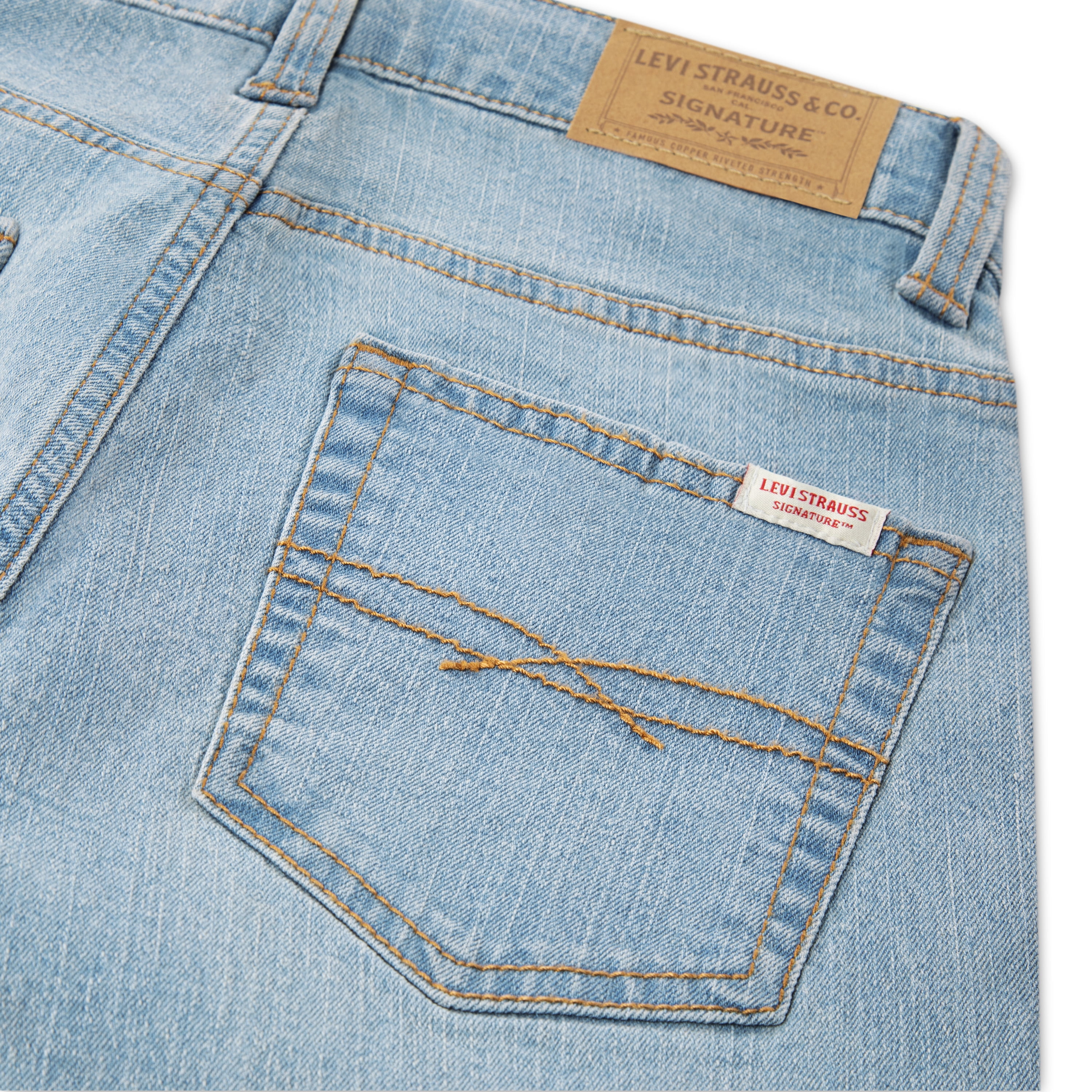 Levi Strauss Signature Boys Straight-Leg Jean, Size 4-18
