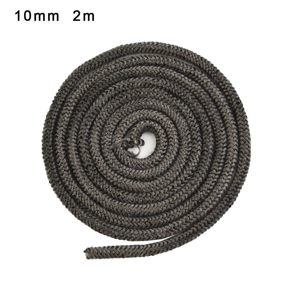 Black Stove/Fire Rope Wood Burning Stove 10/12mm 2m Length Log