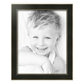 thumbnail image 2 of ArtToFrames 14" x 18" Honors Black with Gold Picture Frame, 14x18 inch Black Wood Poster Frame (WOM-5158), 2 of 7