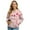 Beige and Pink-Heart, variant on Hummingbird Printed Jackets for Women Zip Up Sweatshirts Mandala Flower Printed V Neck Outwear Fall Winter Outfits, M
