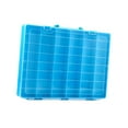 thumbnail image 4 of DOLITY Boîte de Rangement pour Jouets 48 Compartiments Transparente avec Poignée Bac de Rangement pour Perles Écrous Couture Bleu, 4 of 9