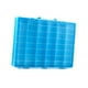 thumbnail image 4 of Caja de almacenamiento de juguetes, joyero, 48 rejillas con tapa, organizador de juguetes apilable, caja contenedor para juguetes de bloques de Azul, 4 of 9