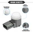 thumbnail image 3 of 2 sensores de asistencia de estacionamiento inverso PDC Unique Bargains compatibles con Nissan Altima 2015-2018 Maxima 2016-2018 gris, 3 of 7