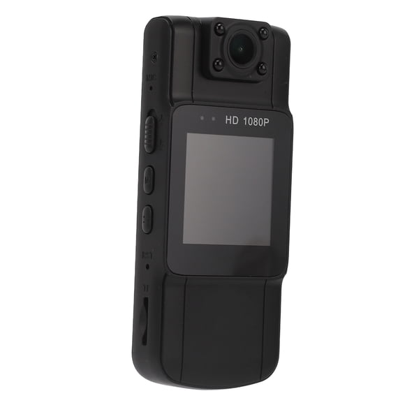 Videocámara corporal, mini cámara corporal 1080P, mini cámara corporal portátil, funcionamiento suave