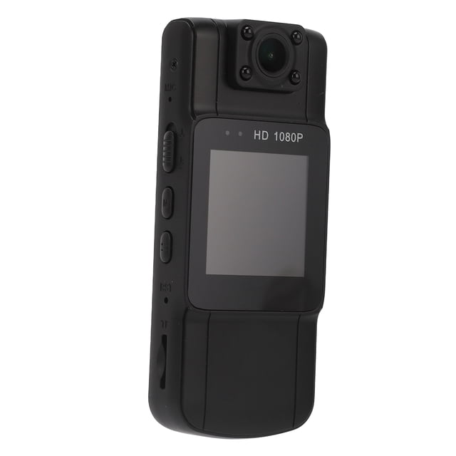 Videocámara corporal, mini cámara corporal 1080P, mini cámara corporal portátil, funcionamiento suave