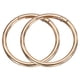 thumbnail image 1 of Uxcell 2 piezas Anillos de resorte de metal de 2" Anillos de llavero de resorte de disparo Clip redondo para llaveros DIY Bolsa Monedero Bolso de mano Dorado, 1 of 6
