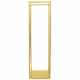 thumbnail image 2 of Gold Metal Wedding Arch, Adjustable Square Frame for Events, Indoor/Outdoor Decoration, Easy Assembly, Sturdy & Portable, Ideal for Weddings & Parties, 2 of 11