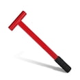 thumbnail image 1 of Graflsoa Heavy-Duty Commercial Door Hinge Adjuster Tool - Red & Black Steel Hinge Bender for .180 Gauge, Quick Fix for Sagging & Misaligned Doors, 1 of 6