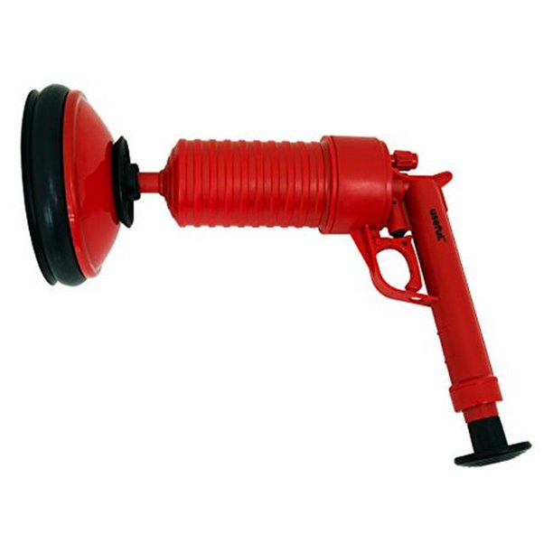 J Miles UHDB213 Air Drain Blaster Air Pressure Pump Drain Cleaner Unclogs Toilets Sinks Plunger