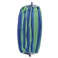 thumbnail image 6 of Northlight Striped Woven Two Person Double Brazilian Hammock - 78" x 59" - Blue and Green, 6 of 7