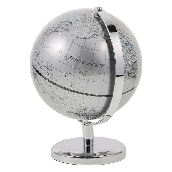 KALLORY Desktop Globe Educational Sphere for Office Home Study ABS Material Decorative Tool