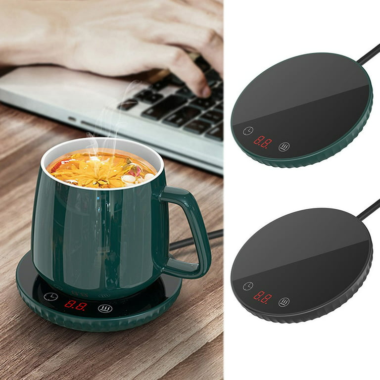 Mug Warmer,Coffee Warmer for Desk Auto Shut Off Coffee Cup Warmer Smart  Beverage Milk Tea Water Hot Cocoa Warmer Electric Candle Warmer Heating  Coaster Heater w…