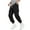 Black, variant on Cargo Sweatpants for Men 2025 Straight Leg Elastic Waist Drawstring Joggers with Pockets Mens Casual Pants Trousers