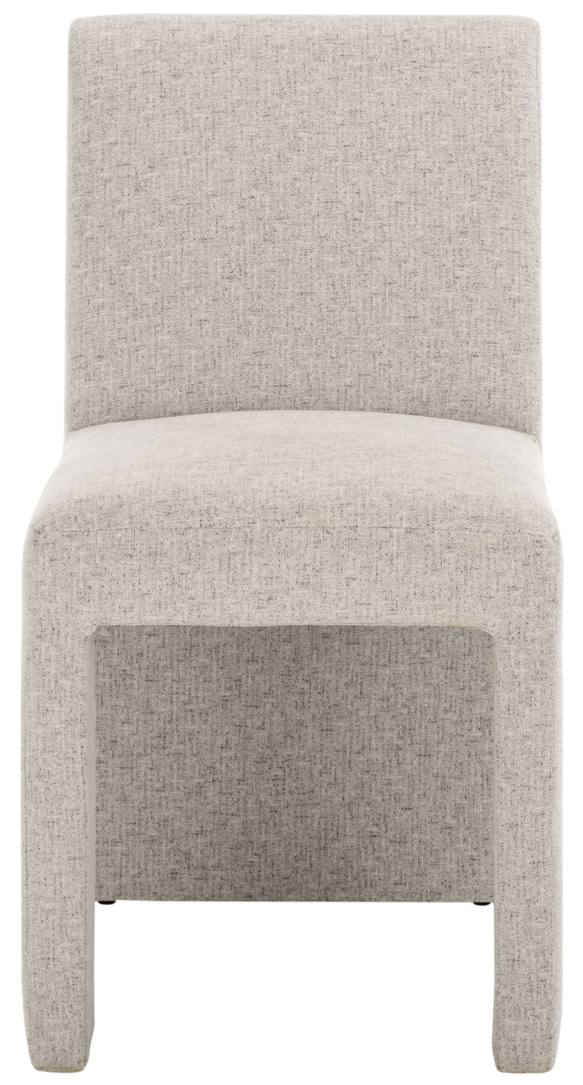 Safavieh Zale Modern Rattan and Wood Dining Side Chair, Light Gray