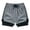 Light Gray, variant on Women's Shorts, Women's Two Layer Athletic Shorts Flowy Fit Secure Inner Lightweight Running Workout Partner Orange XXL