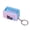 Pink, variant on Pocket Sized Illuminated Key Holder Stress Relief Gadget For Adults Practical LED Light Plastic Glowing Keyring