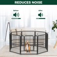 thumbnail image 3 of Tubos silenciadores para corrales FXW Dog Playpen FXW, 32 unidades, negros, 3 of 7