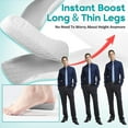 thumbnail image 6 of Gray Foot High Cushions,1In Orthopedic High Pads,Insoles Height Increase,Arch Support Height Increase Insoles for Men and Women (1 Pair), 6 of 6