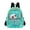 Cute Skeleton Dancing with Star, variant on JIALIOU Mini Backpack Purse for Women Quilted Casual Daypack Small Travel Shoulder Bag, Leopard Walking Through Flowers