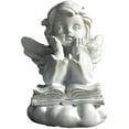 thumbnail image 1 of Statue Figurine d'Ange en Résine pour Jardin Fée Ange Sculpture Décoration Maison, 1 of 10