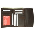 thumbnail image 1 of Genuine Leather Ladies Small Wallet and Credit Card Holder with ID Window with Snap Closure 525 CF, 1 of 8