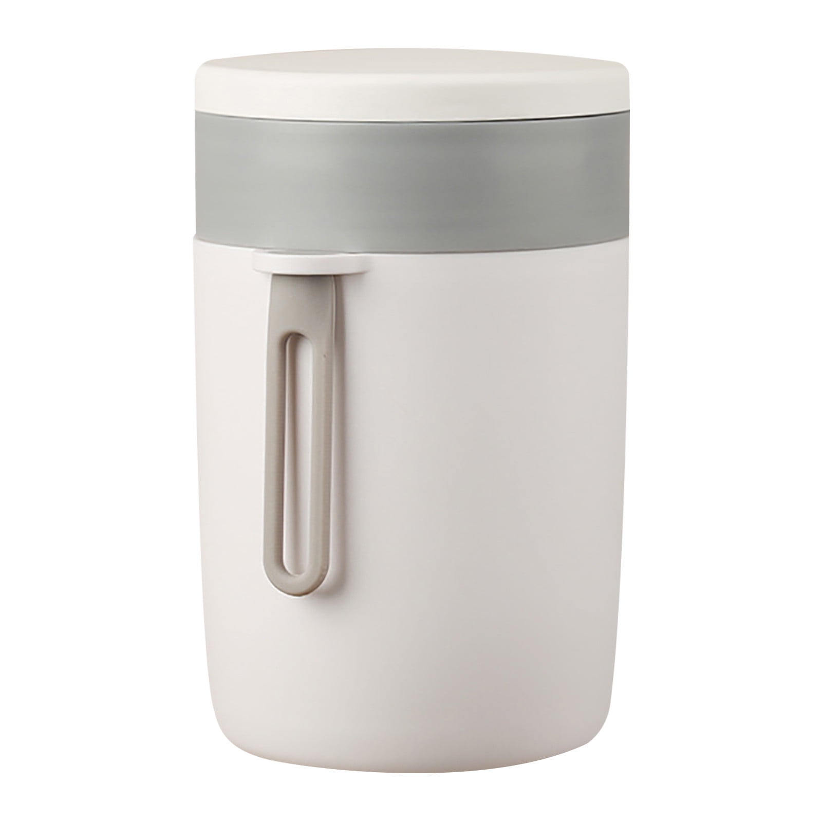 LunchBots Thermal 8 oz Triple Insulated Thermos - Hot 6 Hours or Cold 12  Hours - Leak Proof Thermos Soup Jar - All Stainless Interior - Navy Lid 