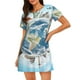 thumbnail image 1 of Disketp World Travel para Camisón Corto de Manga Corta para Mujeres, Camisón Cómodo con Escote Redondo, Bonito y Confortable, 1 of 6