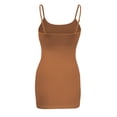 thumbnail image 2 of ShezPretty Women's Basic Cami with Adjustable Spaghetti Straps Tank Top (XLarge, Copper), 2 of 4