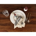 thumbnail image 3 of Vargottam Luxury Collection Dinner Table Linen Dcor Cotton Napkin Printed Fabric Reusable Napkins Set Of 6, 20" X 20" - Bird, 3 of 6