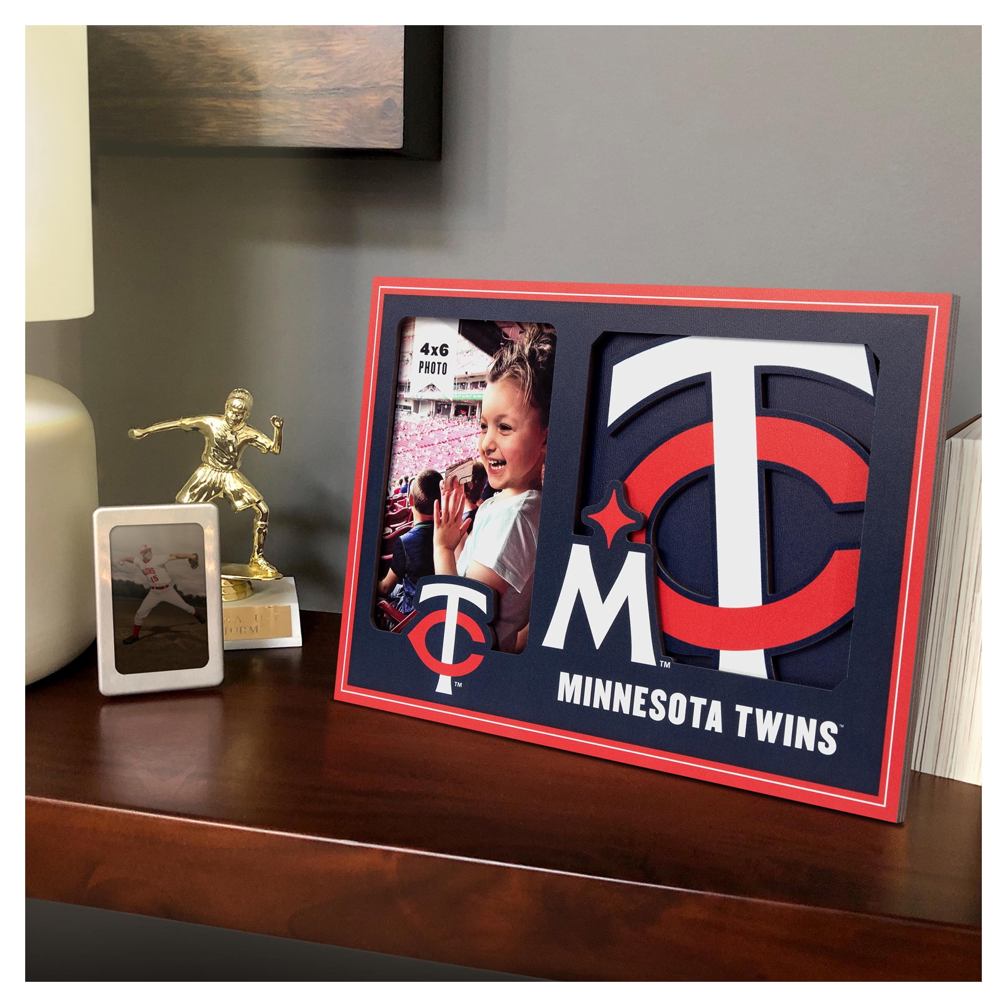 IDNA Minnesota Twins 3D Logo Series Picture Frame