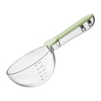 Cat Food Scoop Pet Measuring Cup Long Handle ABS Material for Cat Dog Rabbit Feeding