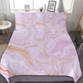 thumbnail image 1 of HAHDAXIA Marble Pattern Bedding Solid Comforter Set for All Seasons,3 Pieces(1 Comforter+2 Pillowcases),Soft Microfiber Bedding Set Full(79"x90"), 1 of 7