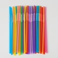 50pcs Multicolor Disposable Drinking Home Bar Party Drink Straw