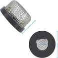 thumbnail image 4 of Filtro de malla de acero inoxidable - rosca hembra 14, filtro reforzado, uso acuático - para pesca/jardinería, filtración de agua, eliminación de impurezas, 4 of 6