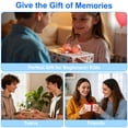 thumbnail image 6 of Ourlife 4K 75MP Digital Camera for Photography, Autofocus Vlogging Camera with 18X Zoom, 3" Flip Screen,pink, 6 of 11