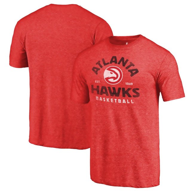 NBA basketball Atlanta Hawks player name and number T-shirt