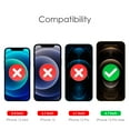 thumbnail image 3 of Freedomtech Tempered Glass Screen Protector Compatible with iPhone 12 Pro Max Self-Adhere Bubble-Free Clear Oleophobic Coating 9H Hardness For Apple iPhone 12 Pro Max (1-Pack), 3 of 3