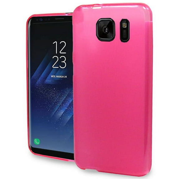 GSA Slim Flexible Candy Case For Samsung Galaxy S8 - Hot Pink