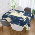 thumbnail image 5 of BZSMCE Square Tablecloth Dreamy Unicorns Pattern Tableclothes, 5 of 9