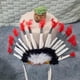 thumbnail image 3 of Coiffe de chef amérindien, costume indien, plumes artificielles, accessoires pour adultes et enfants, 3 of 3