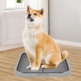 thumbnail image 5 of Dog Training Toilet with Removable Tray Stable and Anti Tipping Puppy Potty Training Pad Holder for Small and Medium Dogs Indoor Pet Pee Tray, 5 of 9