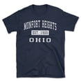thumbnail image 1 of Monfort Heights Ohio Classic Established Men's Cotton T-Shirt, 1 of 1