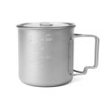 thumbnail image 1 of Yeacher Titanium Water Cup Outdoor Portable Camping Mug Camping Titanium Cup, 1 of 6