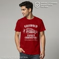 thumbnail image 2 of Men's Christmas Vacation Griswold Distressed Logo Graphic Tee,, 2 of 10